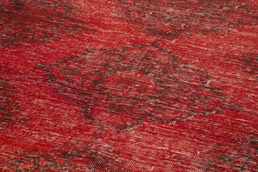 Rug N Carpet - Handmade Turkish 4' 9" x 12' 11" Unique Runner Rug