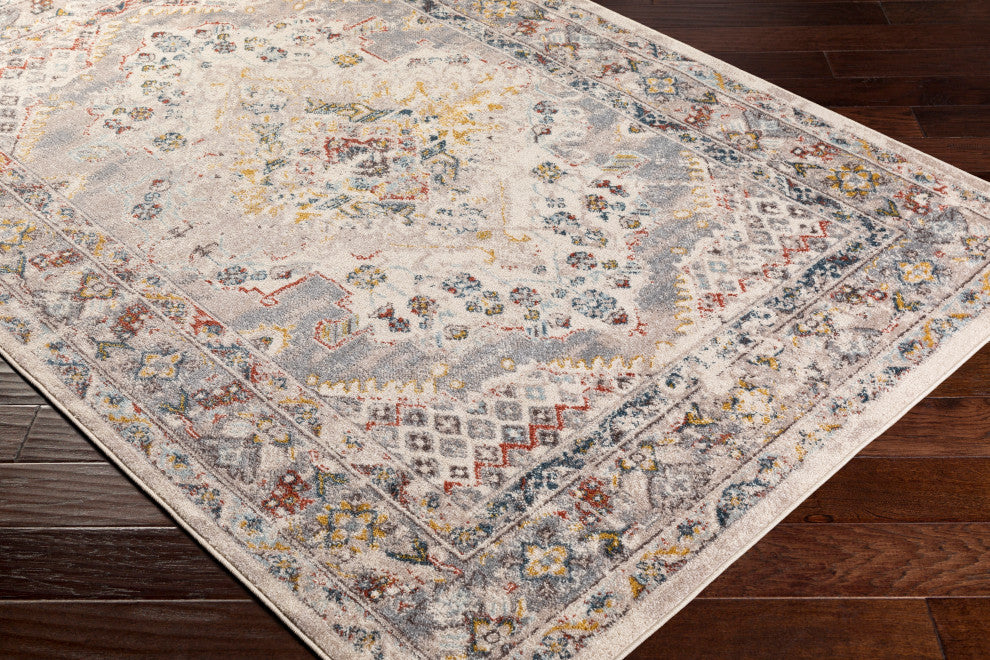 Ankara AKR-2301 Rug, Taupe, 5'3"x7'3"
