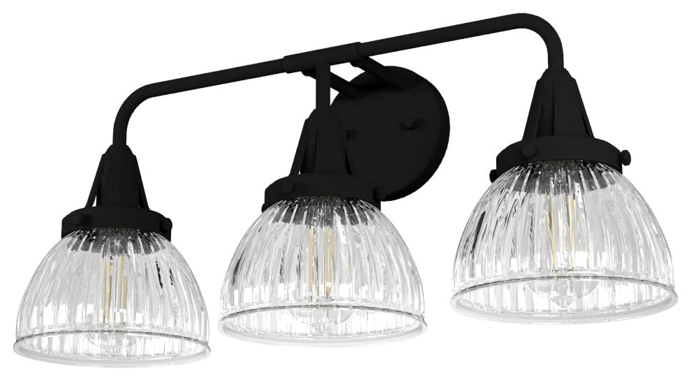 Hunter Cypress Grove Natural Iron 3 Light Vanity Wall Light