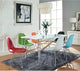 Modern Contemporary Kitchen Dining Side Chair Light Green