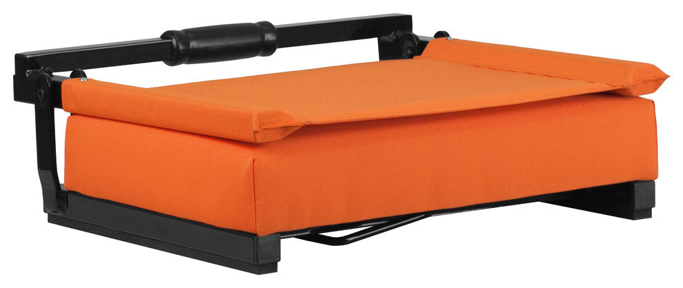 "Carletta" Portable Lounge Chair, Orange