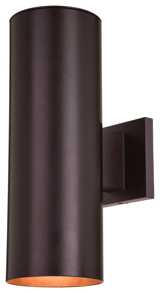 Chiasso 2 Light 14.25"H Outdoor Wall Light Deep Bronze