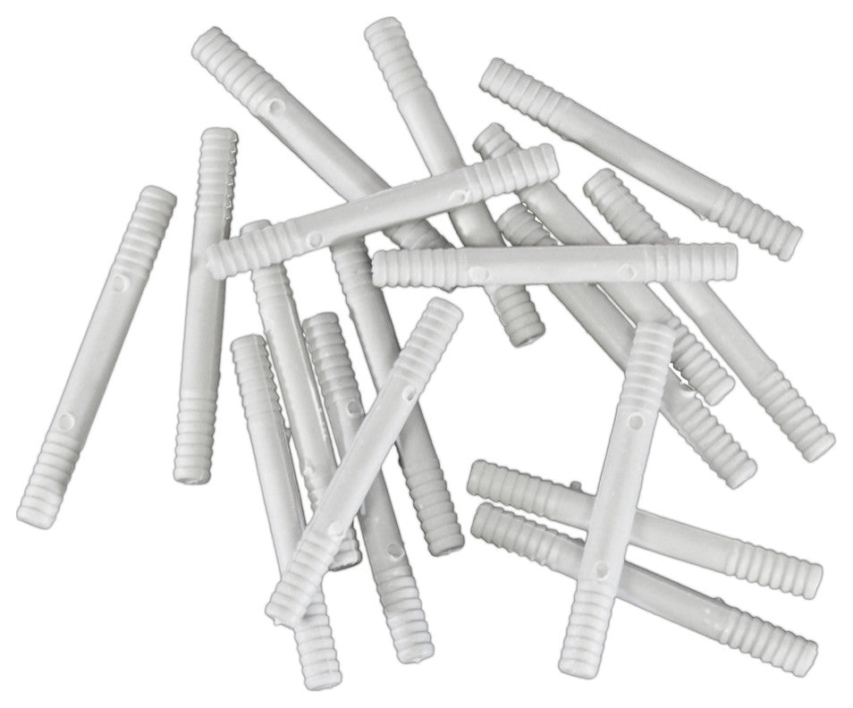 Rubber-Cal Eco-Sport Interlocking Tiles, 1", Green, 50 Pack