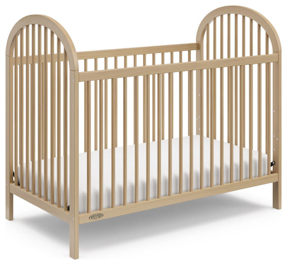 Graco Olivia 3-in-1 Convertible Crib, Driftwood