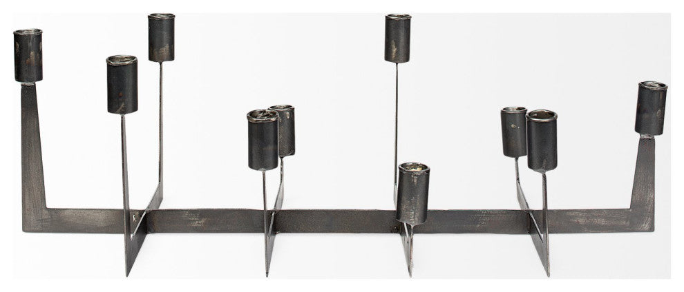 Tertium Table Candle Holder, Black