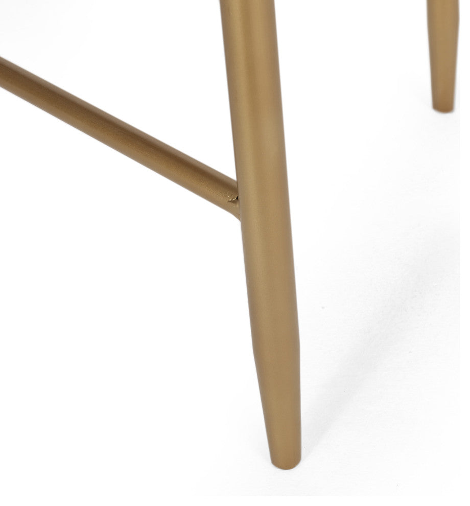 Alzada Rustic Glam Console Table with Wicker Accents