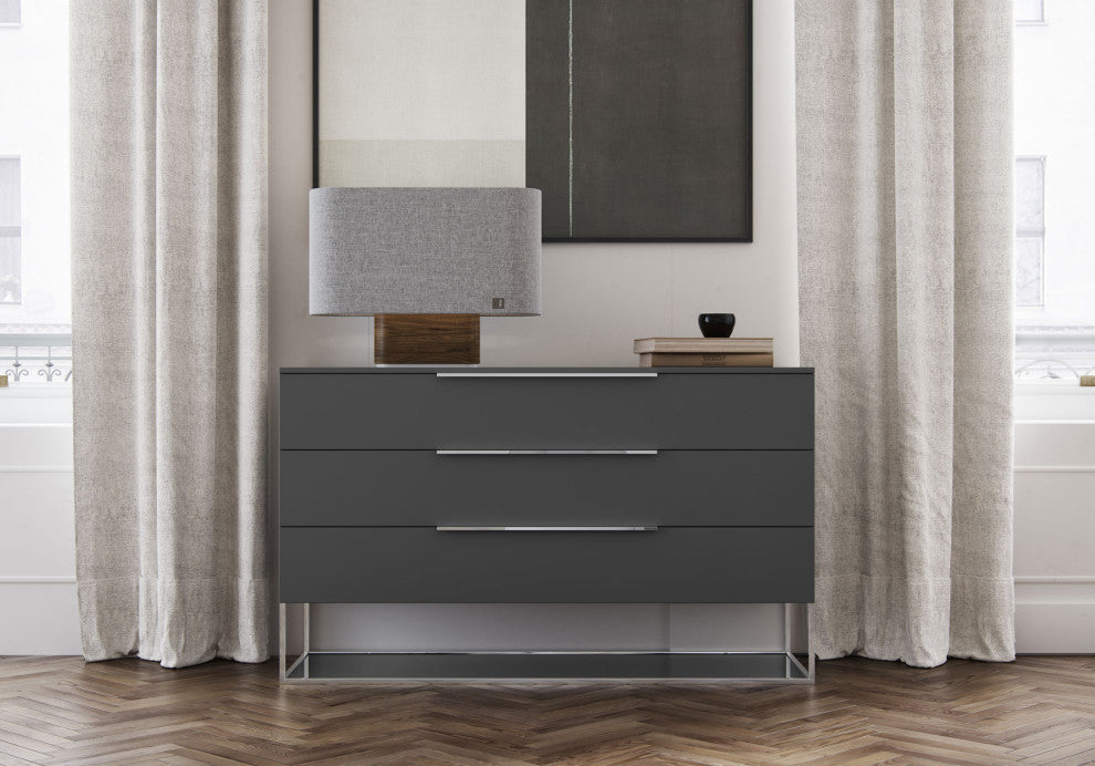 Bowery Dresser, Dark Gull Gray