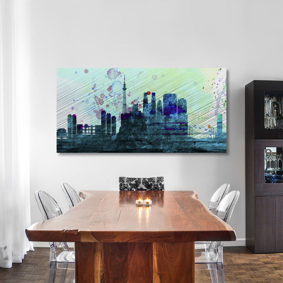"Tokyo City Skyline" Fine Art Print