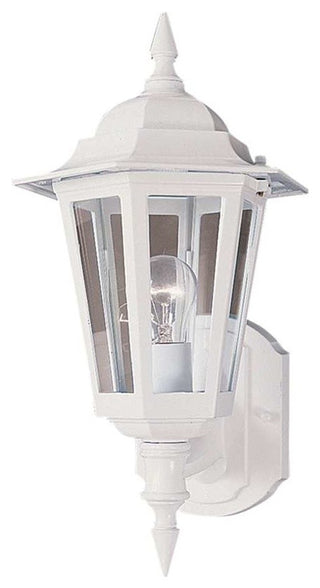 Maxim Builder Cast 1-Light Outdoor Wall Mount White - 3000CLWT