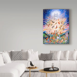 "Cats In The Sky" by Bill Bell, Canvas Art