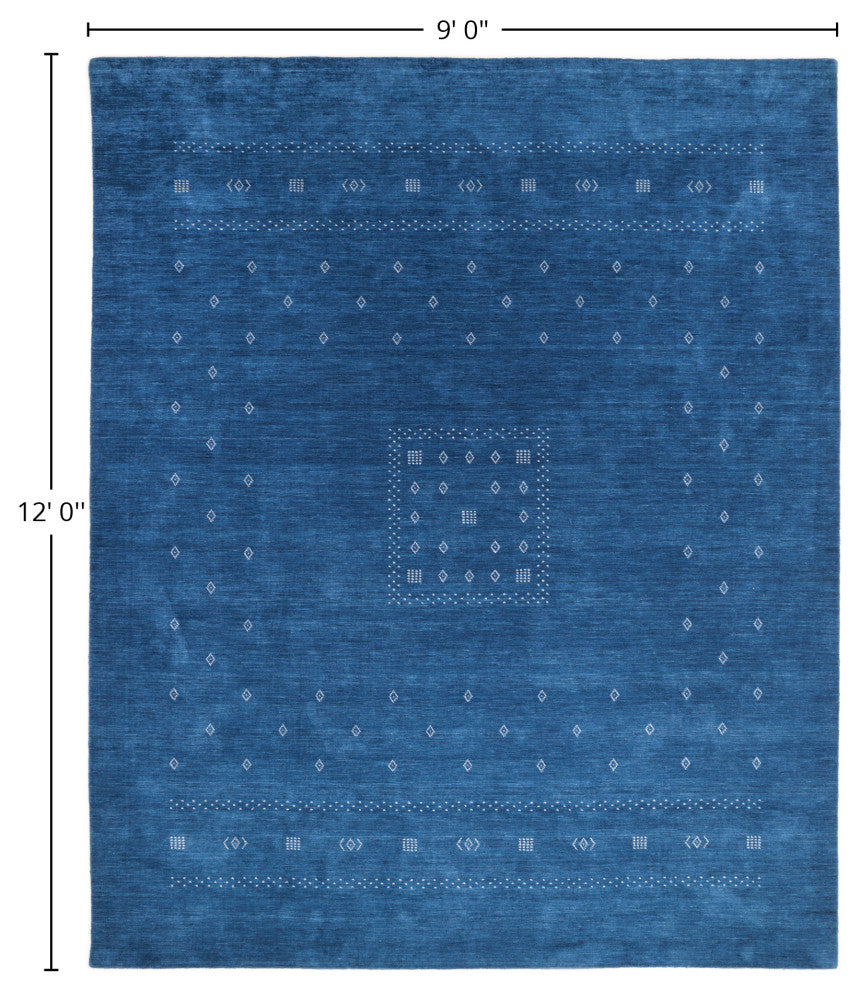 Simi, Handmade Rug, 9x12'