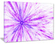 "Purple Flash of Supernova" Abstract Digital Art Canvas Print