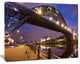 Bridges over River Tyne Newcastle, Large Cityscape Canvas Art Print, 60x40