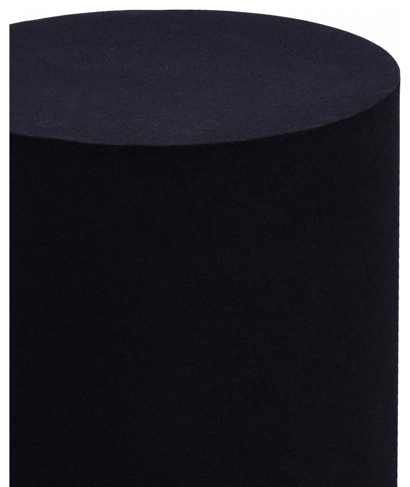 Oloria Matte Black Stool