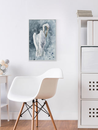 "Transformation II" Floater Framed Painting Print on Canvas, 30"x45"