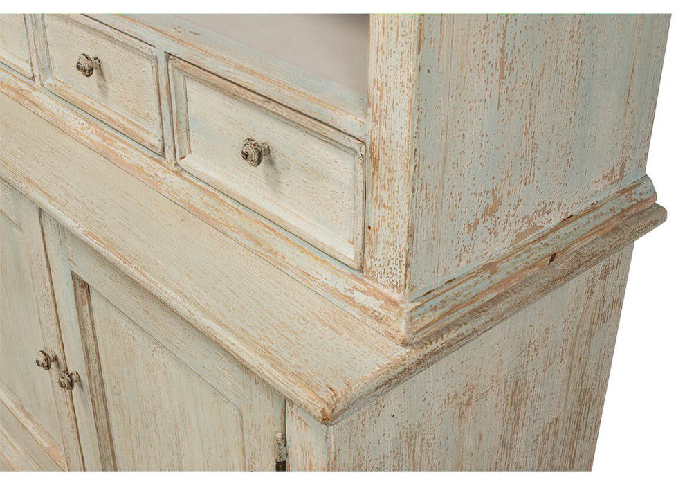 Rustic Painted Bookcase