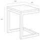 Geneve C-Shaped End Table