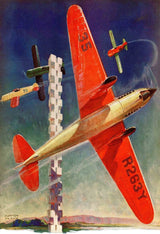 "Planes OTG" Painting Print on Wrapped Canvas