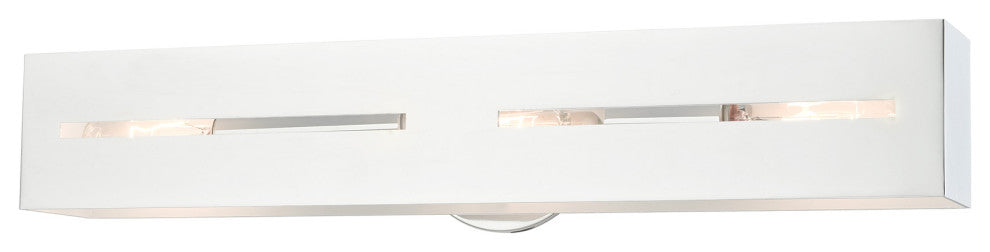 Polished Chrome Urban, Industrial, Vanity Sconce