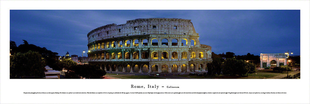 Rome, Italy-Coliseum, Unframed