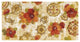 "Hibiscus and Mandala" Digital Paper Print by Silvia Vassileva, 62"x32"