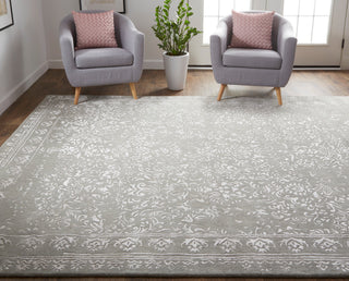 Weave & Wander Khalo Wool Rug, Gray/Silver, 8' X 10'