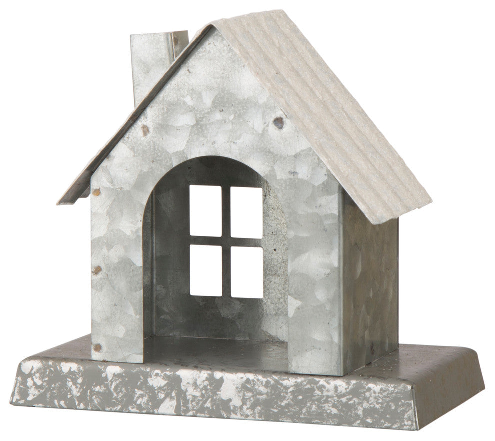 6" Galvanized House Stocking Holder
