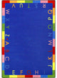 Kid Essentials Rug, Rainbow Alphabet, Bold, 7'8"x10'9"