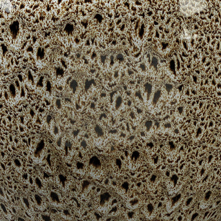 Vagabond Table Lamp, Brown Reactive Glaze Ceramic