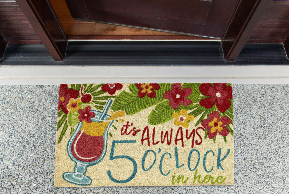 DII 5 O'clock In Here Doormat