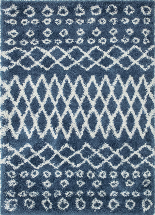 Noori Rug Shag Roy Blue/Ivory Rug