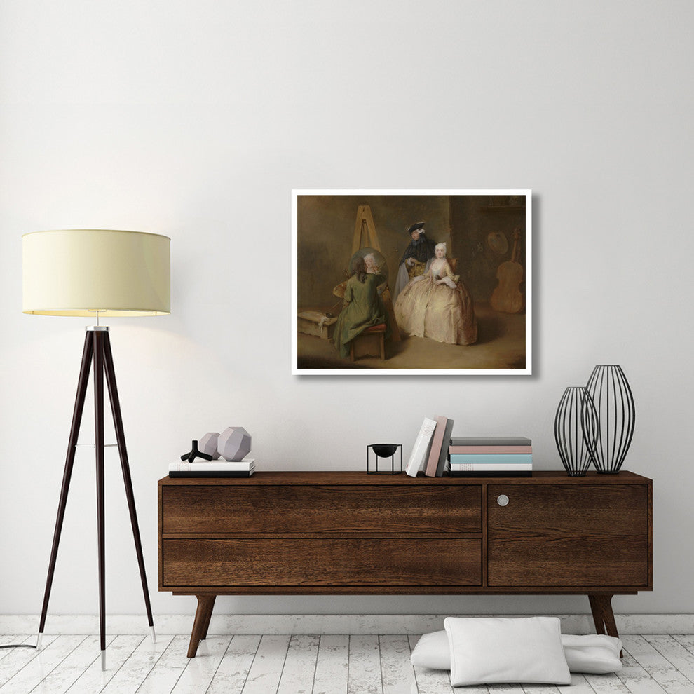 "The Painter in His Studio" Digital Paper Print by Pietro Longhi, 42"x32"