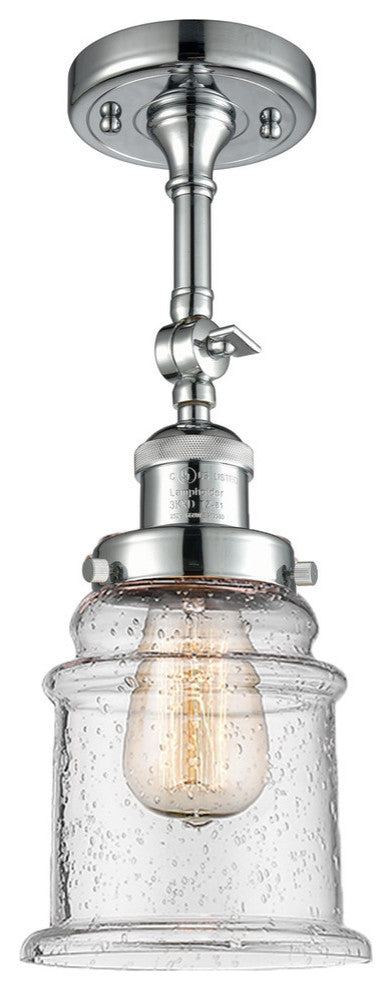 Innovations Lighting 201F-Pc-G184-Led 1 Light Dimmable Led Semi-Flush Mount