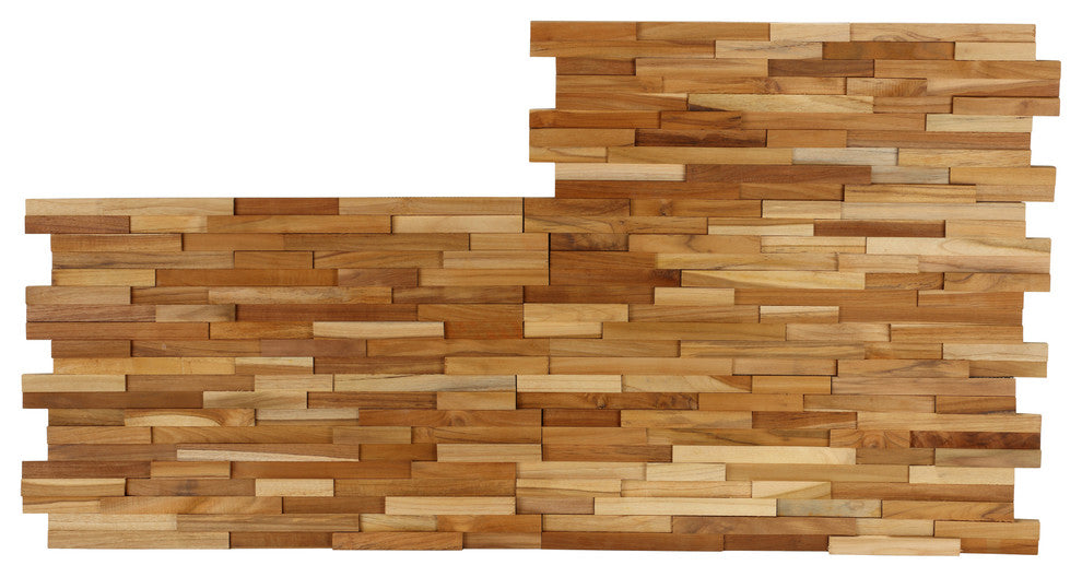 Bare Decor EZ-Wall 3D Mosaic Tile, Set of 10