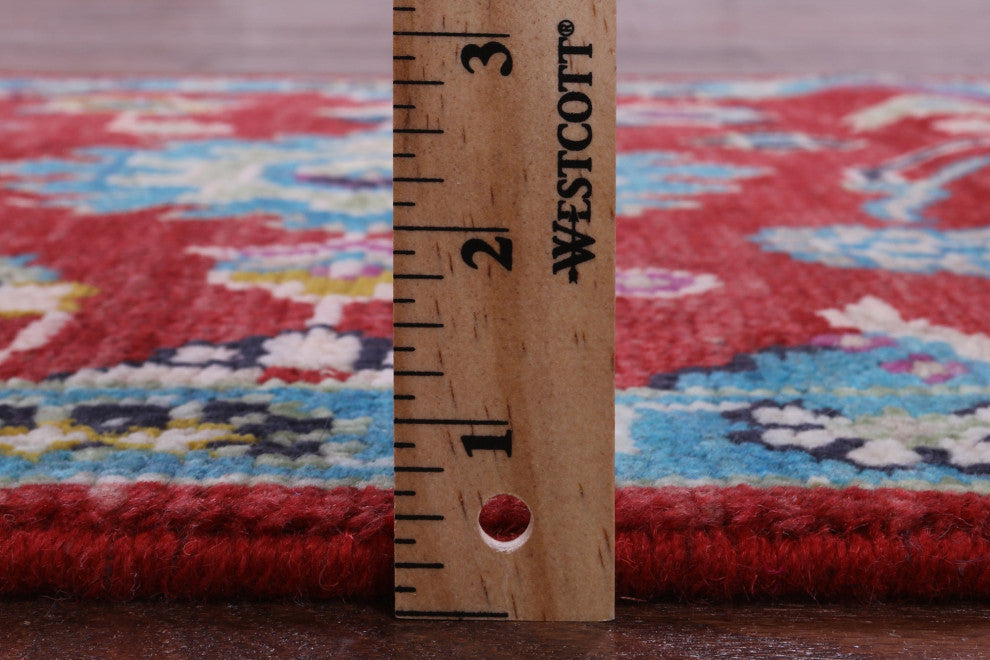 2' 7" X 14' 2" Runner Turkish Oushak Handmade Wool Rug - Q15925