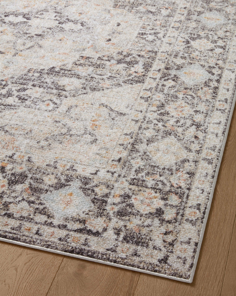 Loloi II Monroe Charcoal / Multi 9''-3" x 13'' Area Rug