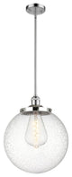 Beacon Pendant, Polished Chrome, Seedy