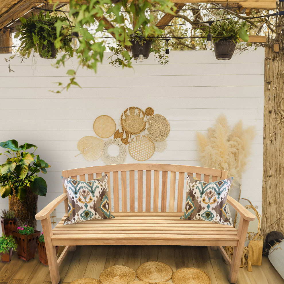 Seven Seas Teak San Jose Outdoor Teak Wood Bench, 6 Foot