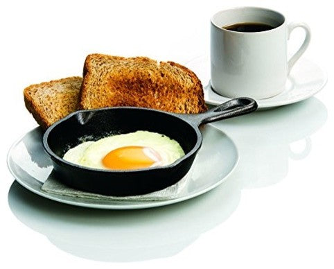 Lodge L5SK3 Pre-Seasoned Cast Iron Skillet, 8"