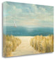 "Seascape With Boat" By Nai Danhui, Giclee Print on Gallery Wrap Canvas