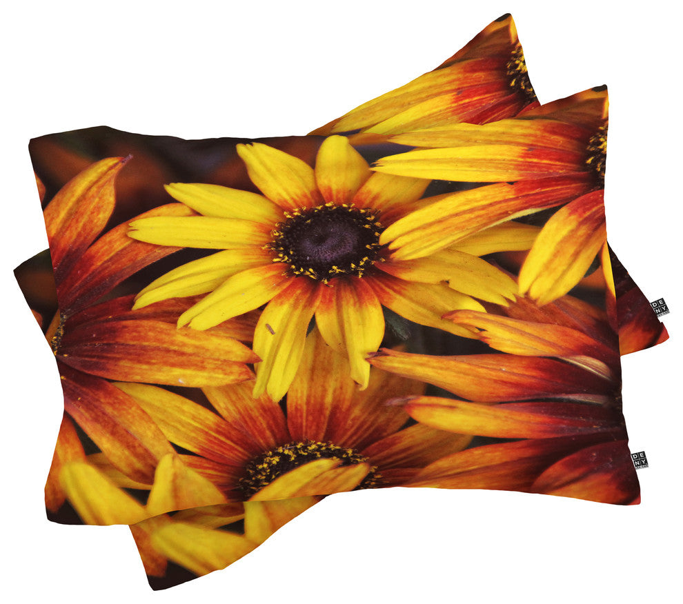 Deny Designs Shannon Clark Sunshine Petals Pillowcase