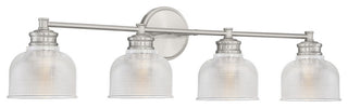 4-Light Bathroom Vanity Light, Brushed Nickel