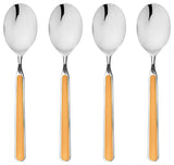Fantasia American Coffee Spoon Set 4-Piece Set, Orange