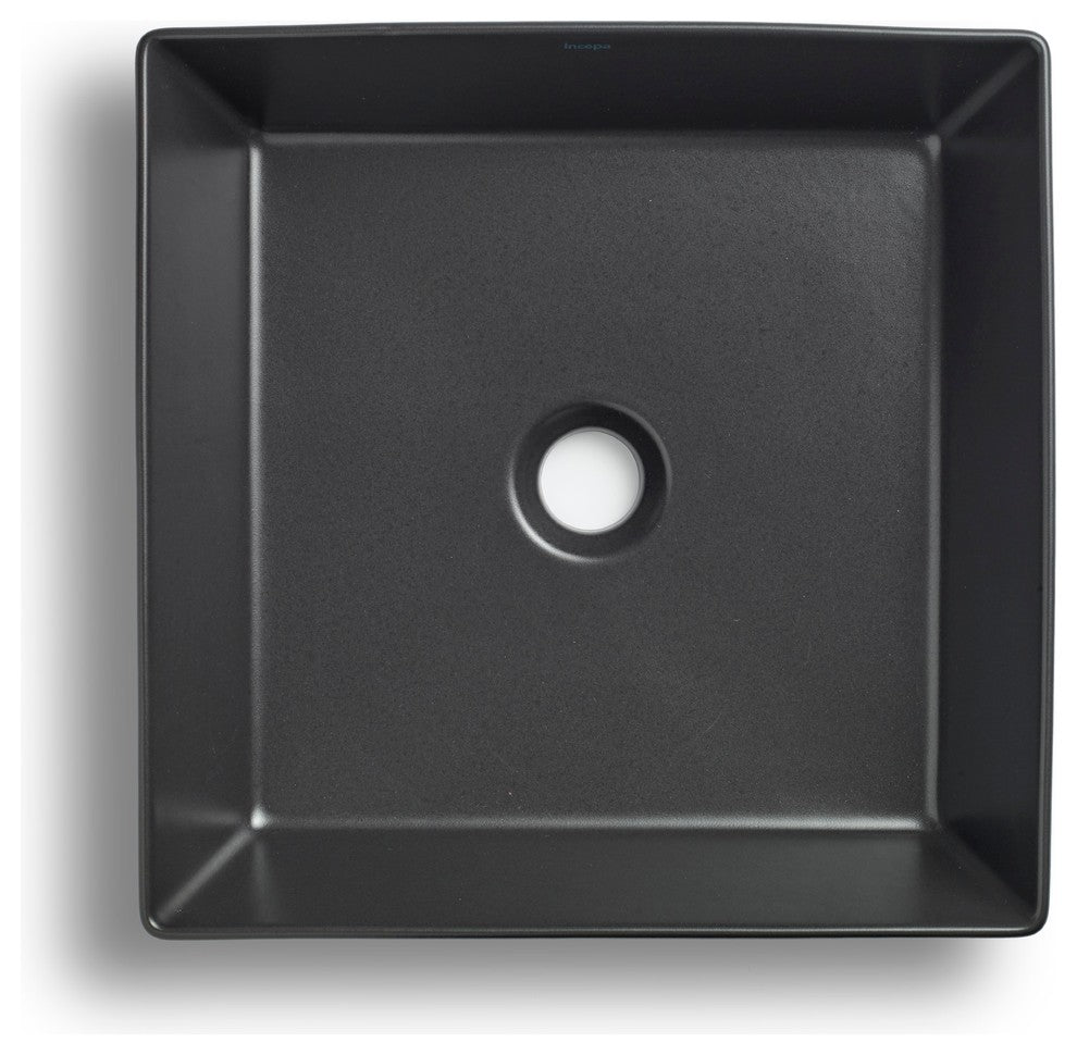 FLEX Vessel Sink, Graphite, 15"x15"x5"