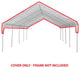King Canopy Replacement Drawstring Cover 18-Feet by 27-Feet