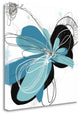 "The Flower Dances 2" By Jan Weiss, Giclee Print on Gallery Wrap Canvas