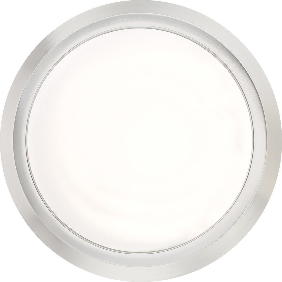 Quoizel VRG1616BN Flush Mount, Brushed Nickel Finish