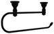 Carolina Under Cabinet Paper Towel Holder, Matte Black