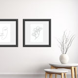 20" x 20" Electric Black 2" Lavo Picture/Gallery Frame