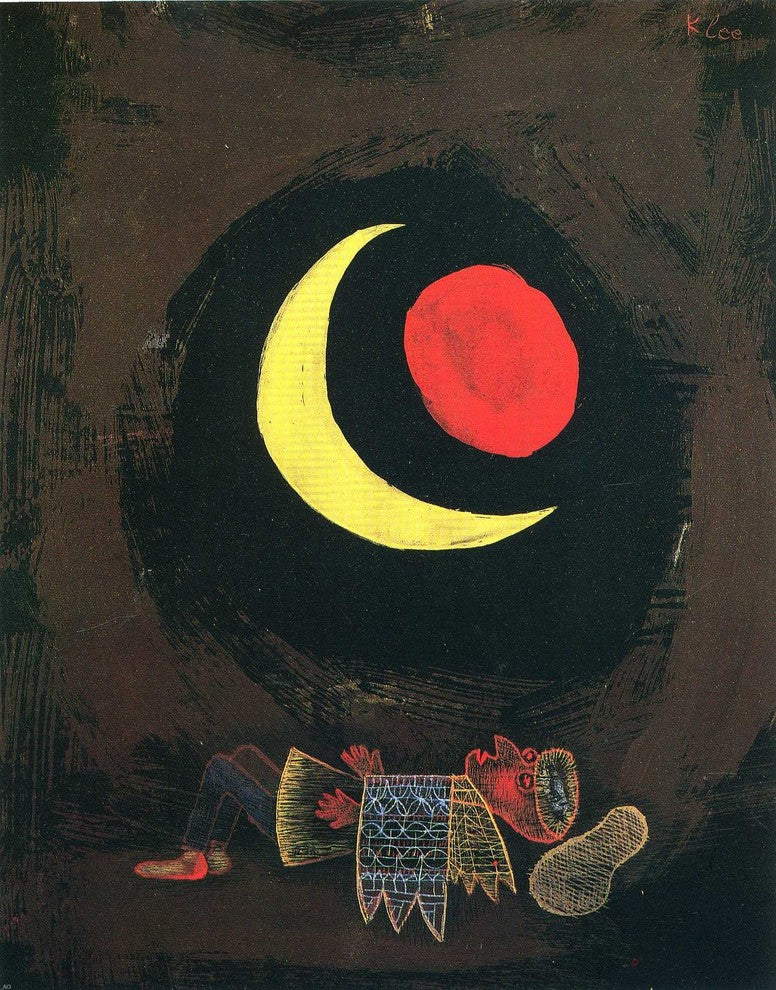 Paul Klee Strong Dream, 21"x28" Wall Decal